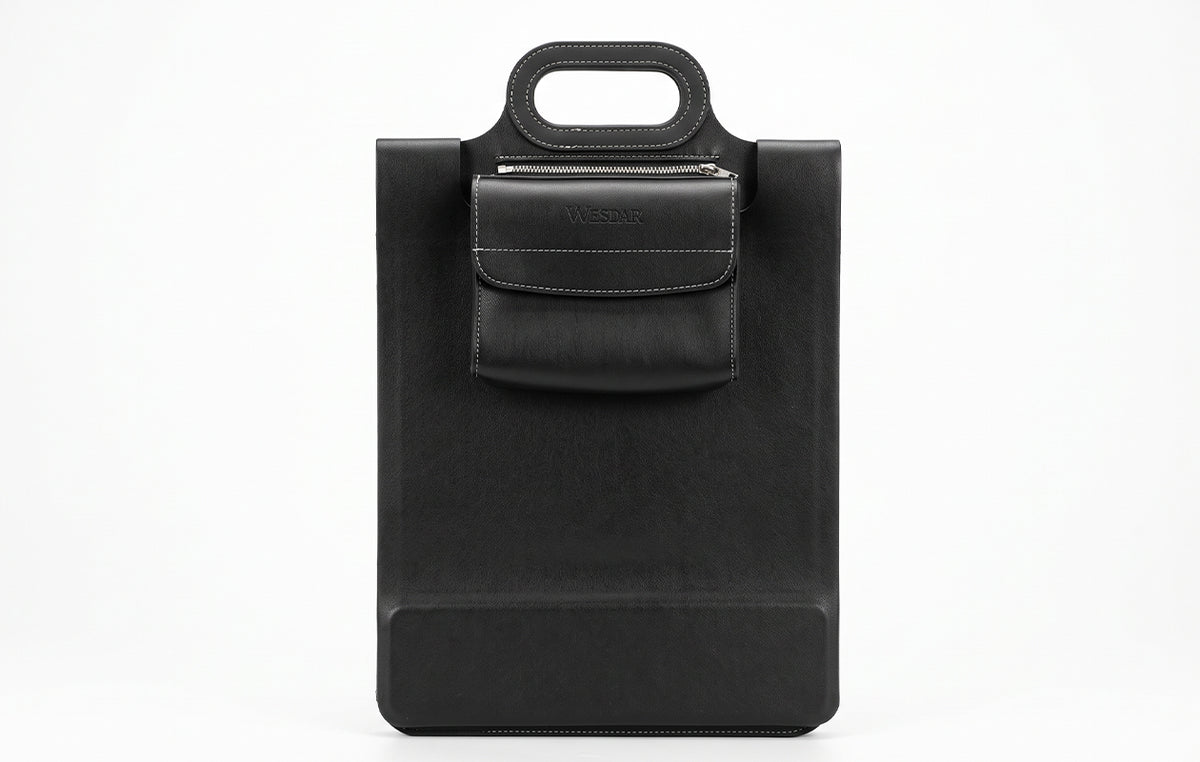 Draadloze oplader Laptoptas - Zwart
