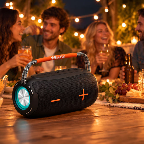 Draadloze Bluetooth speaker - zwart