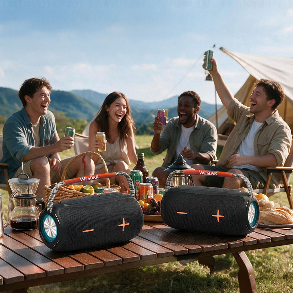 Draadloze Bluetooth speaker - zwart