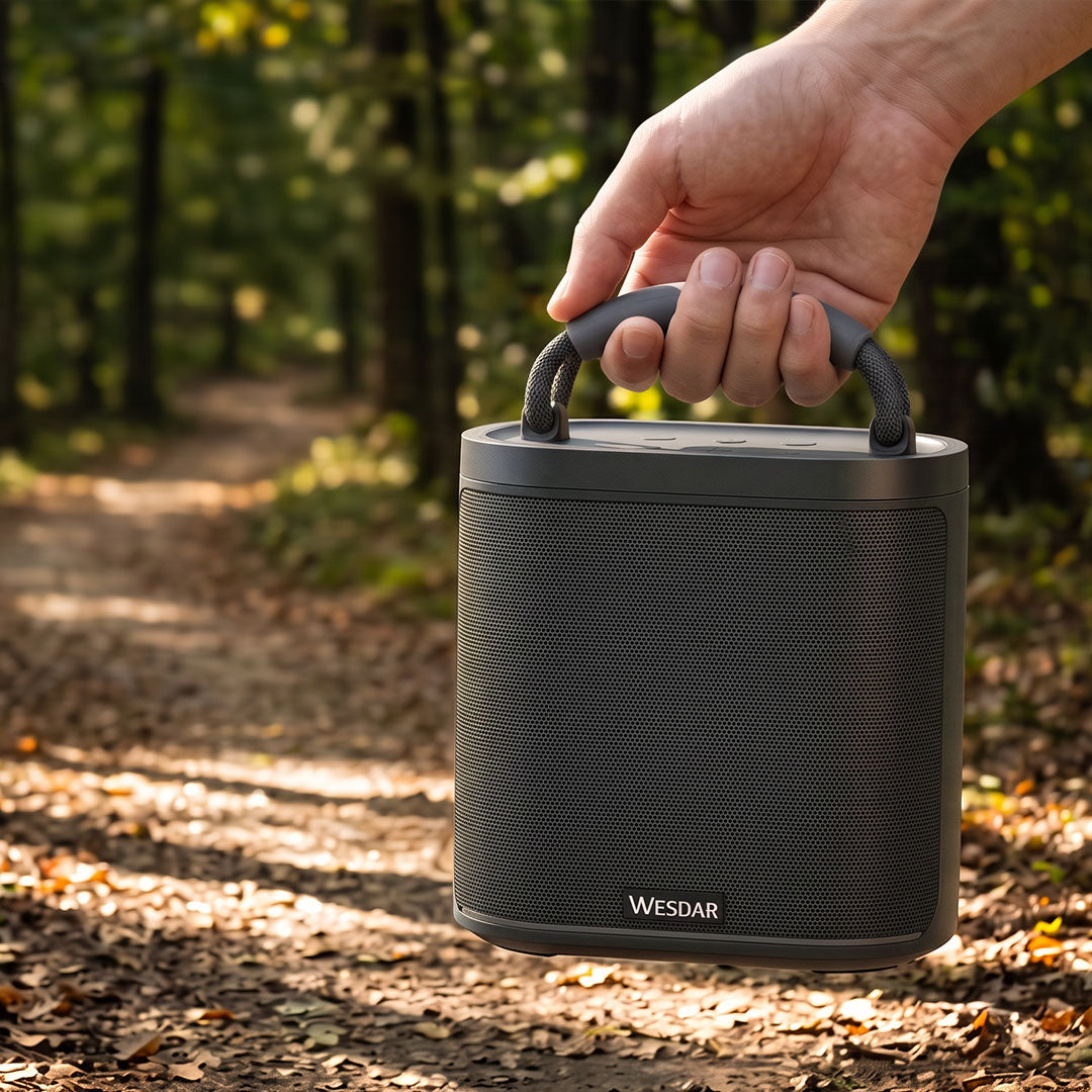 Draadloze BT Speaker waterdicht Grijs